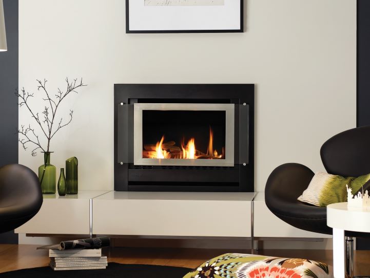 Rinnai Inbuilt Gas Fire heater