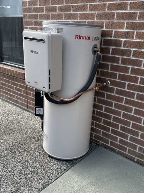 Rinnai Gas boosted hot water system